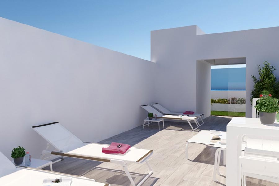 Intercosta Sun & Beach er en moderne bygning, som ligger mindre enn 200 meter fra Playa de los Locos, i Torrevieja. Spaniaboligen